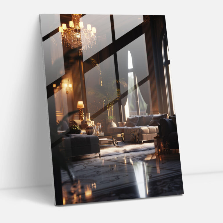 Johannes Vermeer Glasbild Wanddekoration - Moderne Kunst