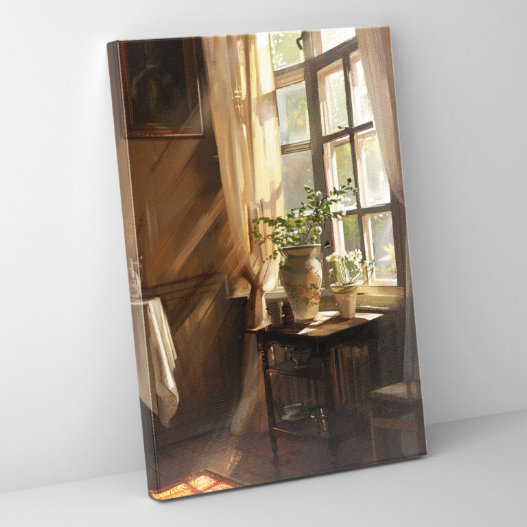 Johannes Vermeer Leinwandbild Wanddekoration - Wandkunst auf Leinwand