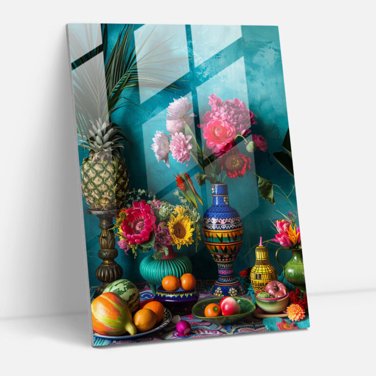 Frida Kahlo Stil Wohnkultur - Frida Kahlo Gemälde Glasbild Wanddekoration Glas Wandkunst