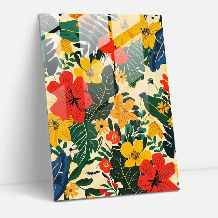 Frida Kahlo Style Wohnkultur - Frida Kahlo Werke Glas Wandkunst Glasbild