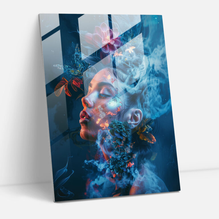 Frida Kahlo Stil Glasbild - Frida Kahlo Werke Glasbild Frida Kahlo Stil Wohnkultur