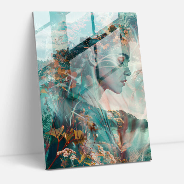 Frida Kahlo Stil Glasbild - Frida Kahlo Kunstwerke Glasbild Frida Kahlo Stil Wohnkultur
