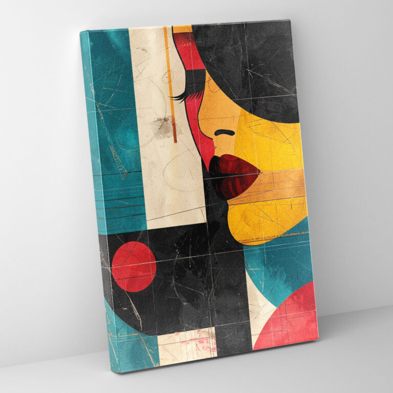 Frida Kahlo Stil Leinwandbild - Frida Kahlo Leinwand Wanddekoration
