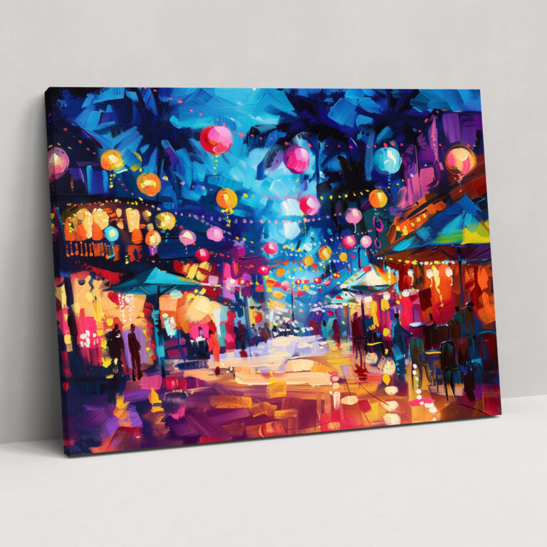 Leonid Afremov Leinwandbild - Wanddekoration Leinwand Leinwandkunst