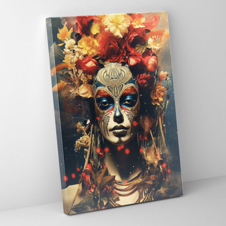 Leinwandbild Los Muertos - Dekoration für Zuhause