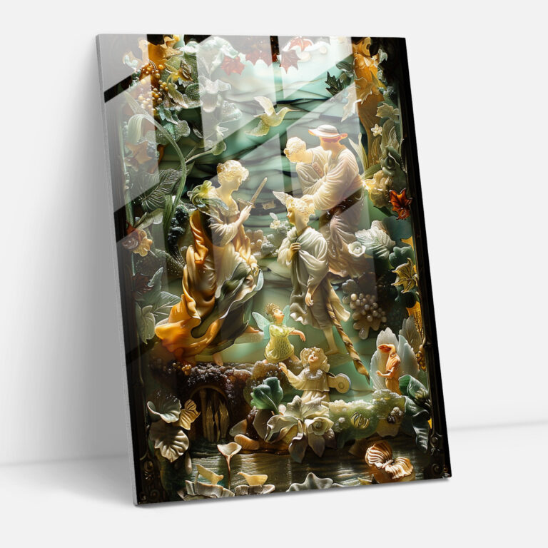 Mannerism Glas Kunst - Verspielte Figuren - Moderne Kunst Dekoration für Zuhause