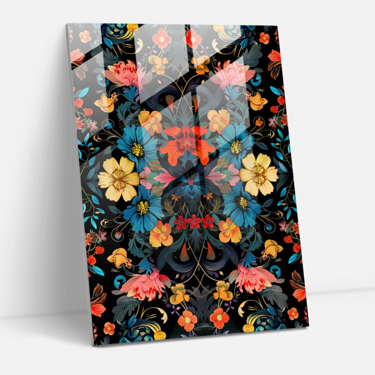 Mannerism Glasbild - Moderne Kunst Wanddekoration
