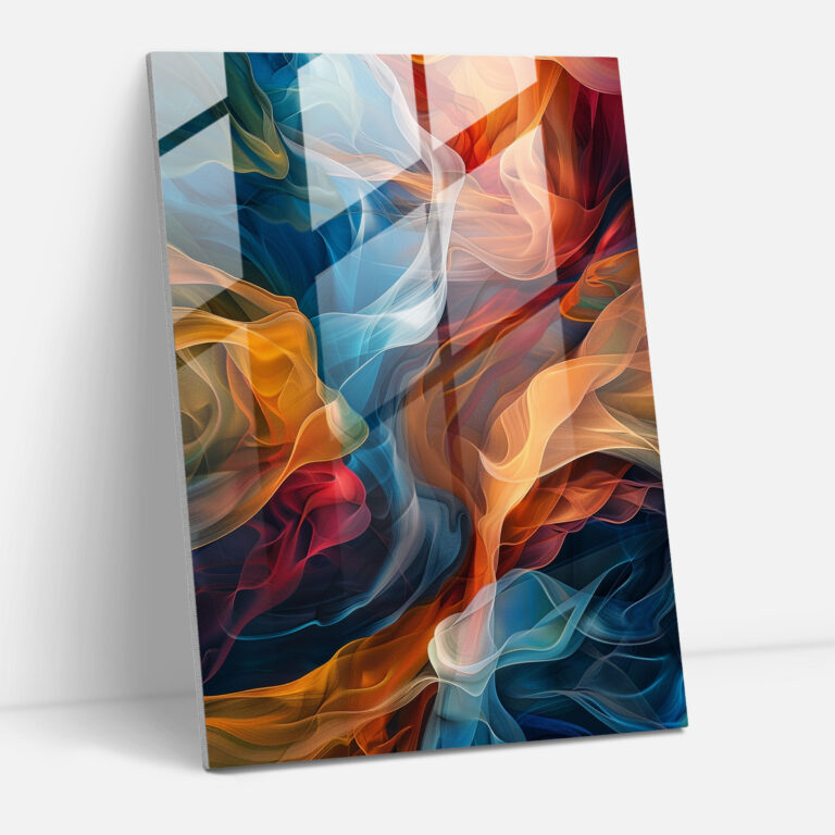 Mannerism Harmony Glasbild - Glasbild Dekoration für Zuhause Wanddekoration