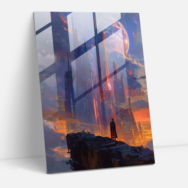 Mannerism Dreams Glasbild – Mannerismus Glas Kunst Wanddekoration