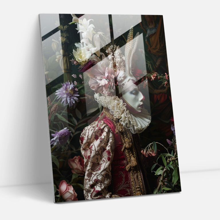 Mannerism Whimsy Glasbild - Mannerismus Glas Kunst Moderne Kunst