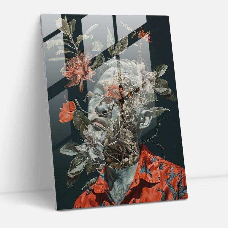 Mannerismus Glasbild - Moderner Kunststil