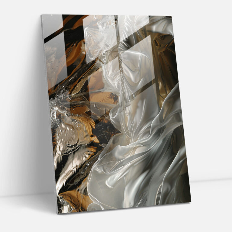 Mannerism Glas Kunst - Elaborierte Drapierungen und Posen - Mannerismus Wohnkultur Glasbild