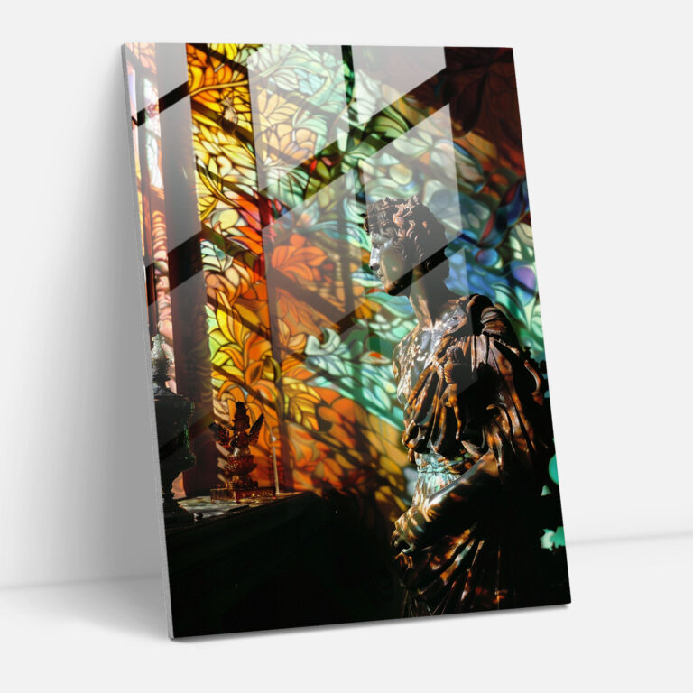 Mannerism Glas Kunst - Dramatische Beleuchtung - Glasbild Innendekoration