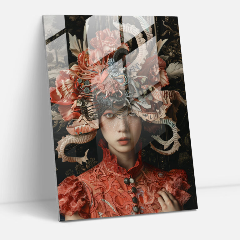Mannerism Glasbild Wanddekoration - Mannerismus Wanddekoration Wohnkultur Moderne Kunst