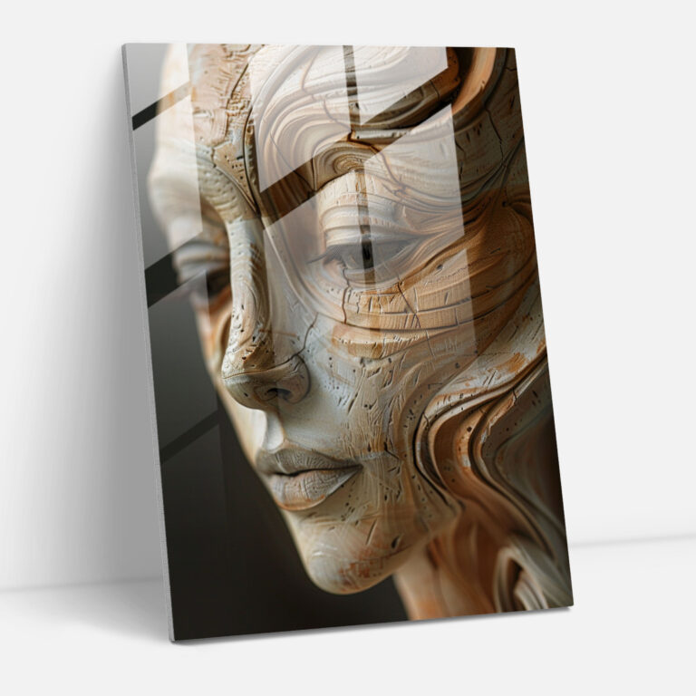 Exquisites Mannerism Dekor - Leinwandbild mit raffinierten verlängerten Proportionen und exquisiten Porträts