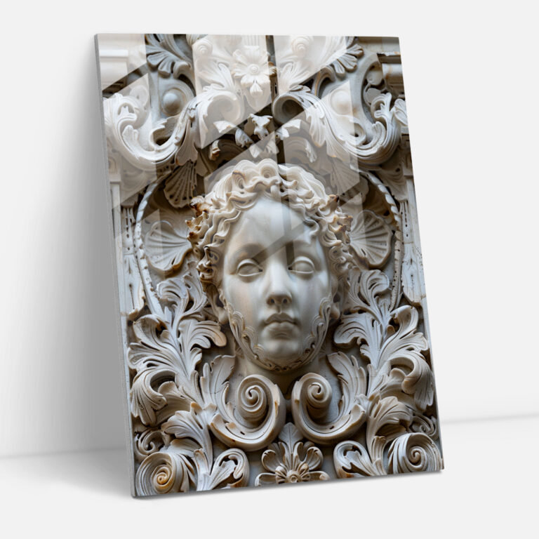 Mannerism Glasbild für die Heimdekoration
