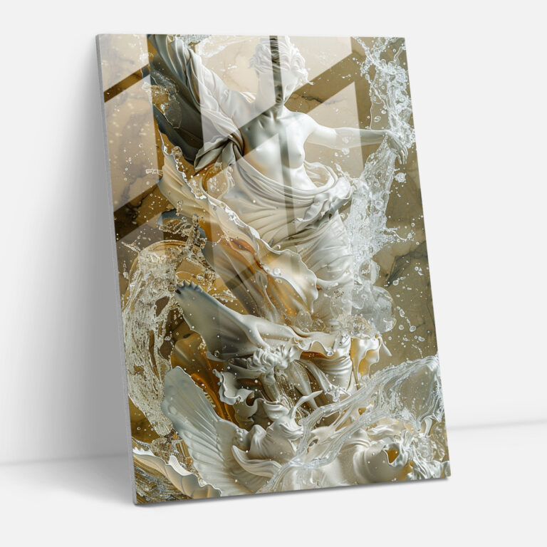 Mannerism Wanddekoration Glasbild - Modernes Kunstwerk