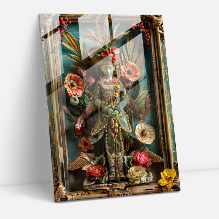 Mannerism Glasbild - Mannerismus Glasbild Glas Kunst Wanddekoration
