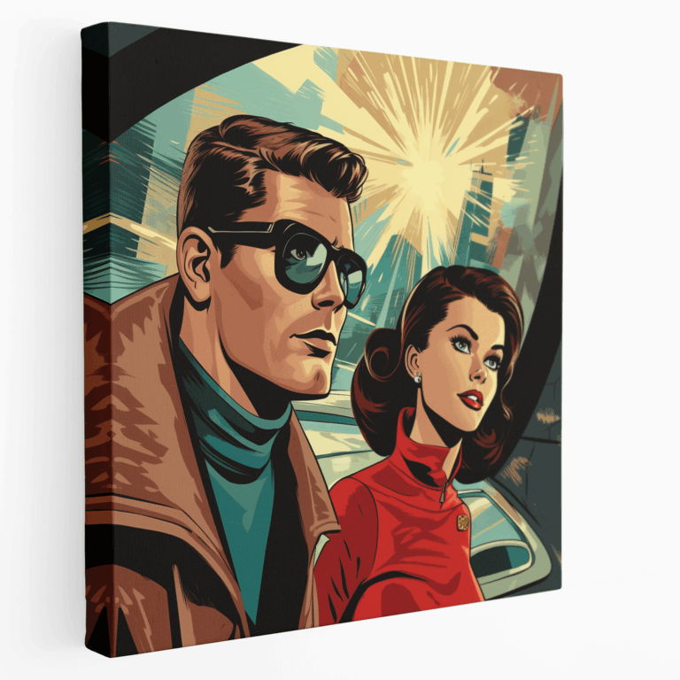 Marvel Helden Leinwandbild