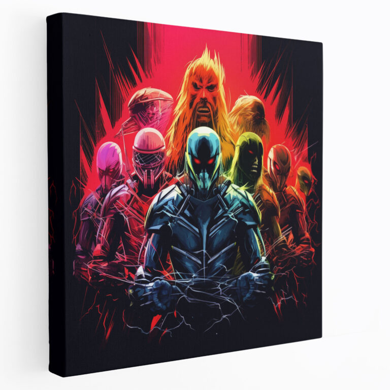 Metallica Wandkunst: Album Cover - Leinwandbild Musikindustrie