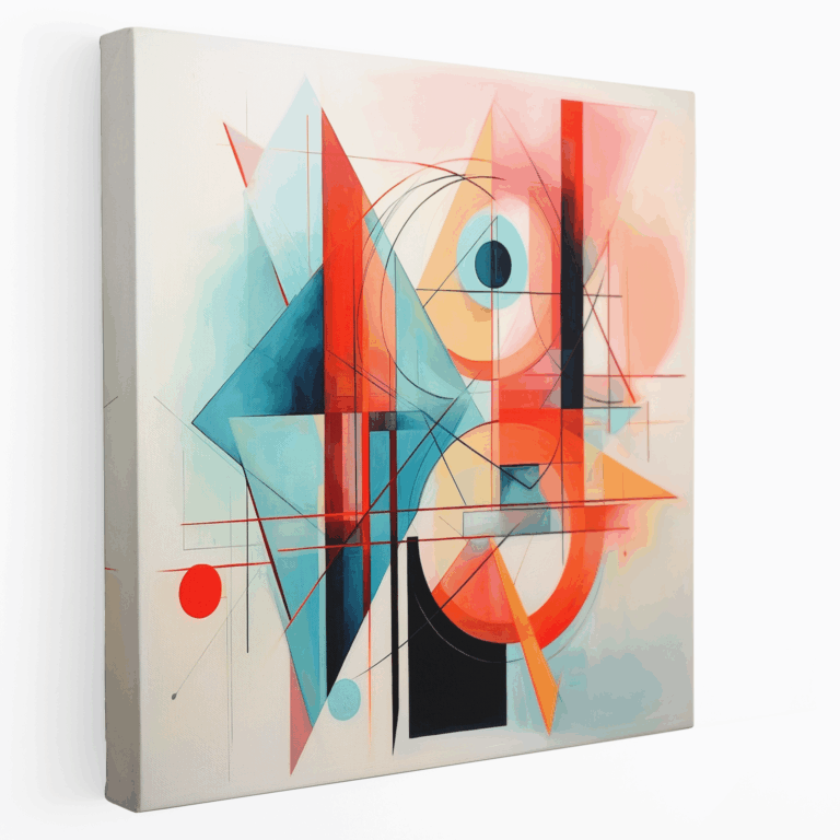 Symphonie der Formen Leinwandbild