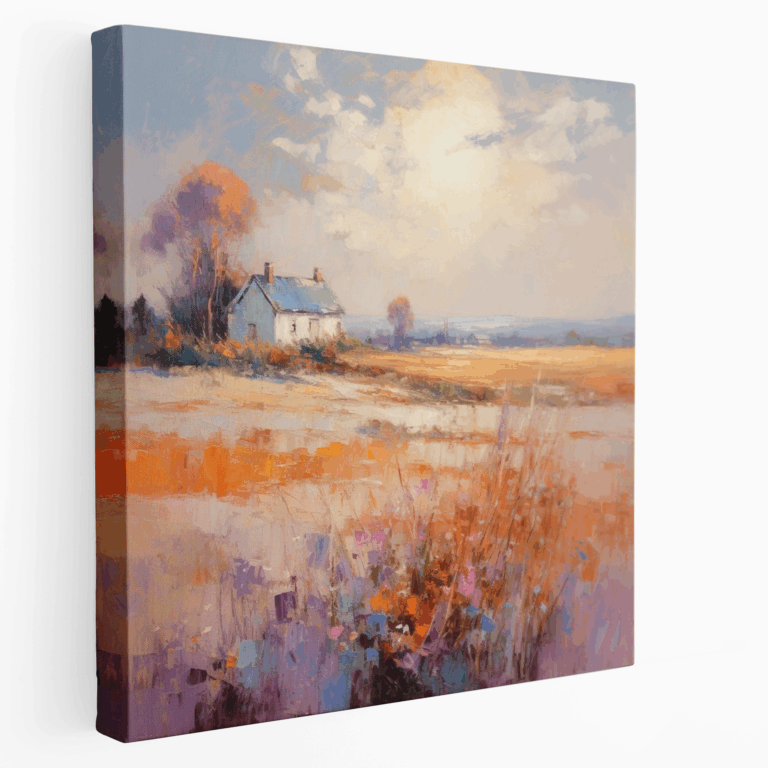 Leinwandbild - Ruhige Landschaft