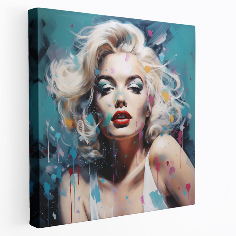 Moderne Marilyn Monroe Leinwandbild - Wanddekoration moderner und innovativer Stil