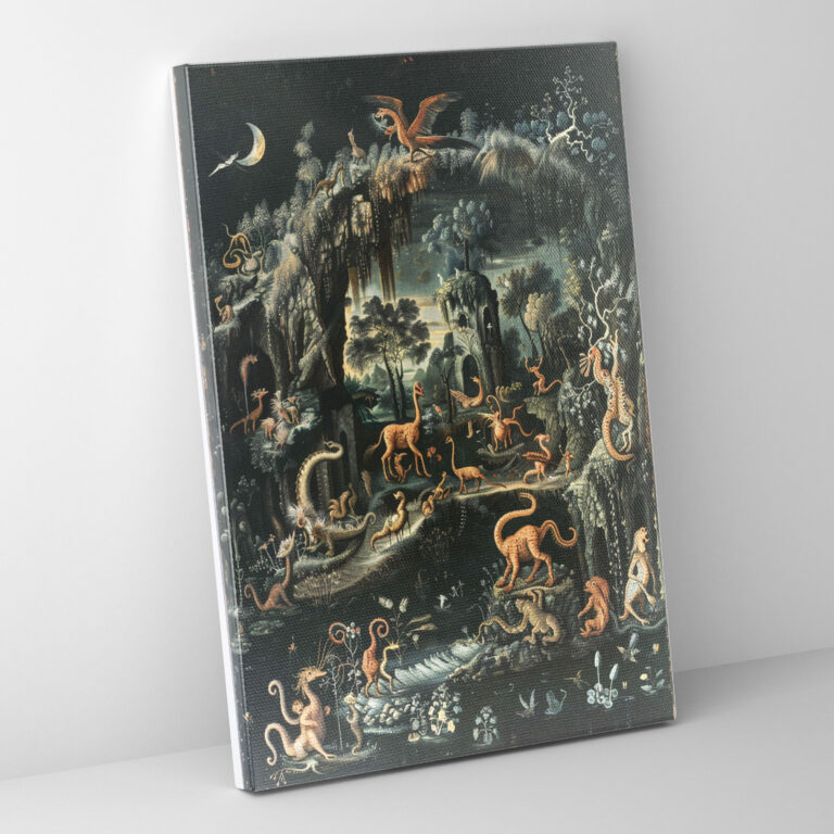 Bartholomeus Spranger Manierismus Leinwandbild - Bartholomeus Spranger Leinwand Wandkunst.