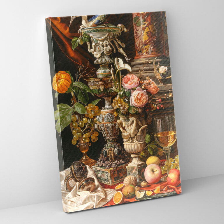 Manneristische Wandkunst - Leinwandbild Glasbild Wohnkultur
