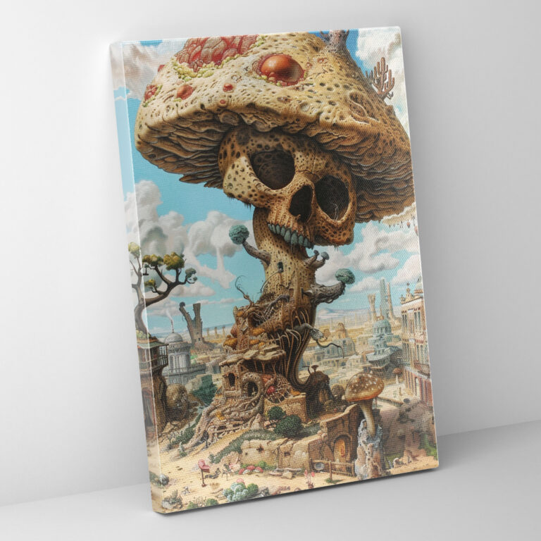 Mannerism Surreale Landschaften Leinwandbild - Hausdekoration Wandkunst