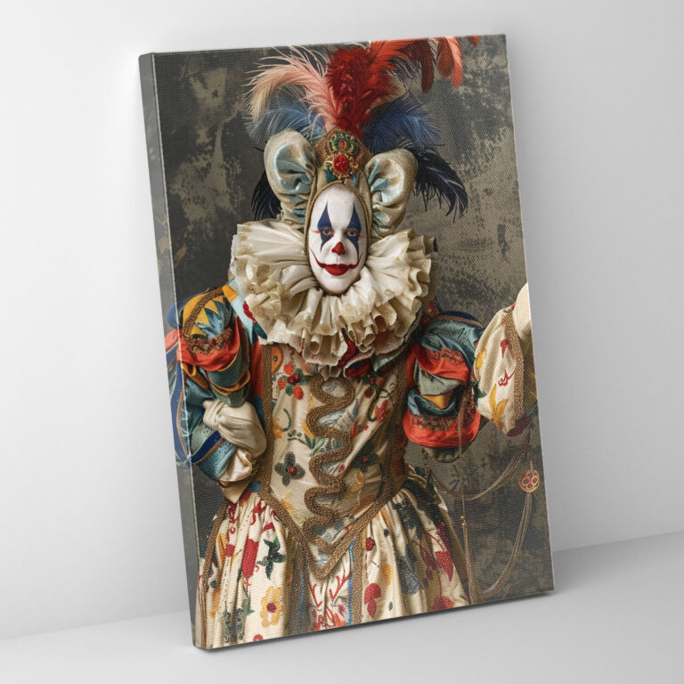 Leinwandbild historischer Persönlichkeiten im Manierismus - Wanddekoration Wandkunst Leinwand-Wandkunst