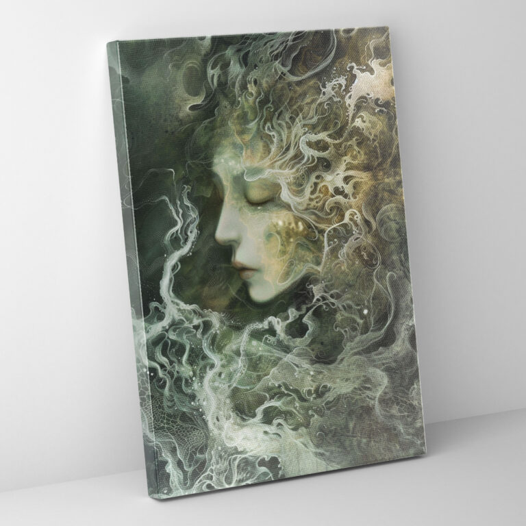 Traumhaftes Manierismus Leinwandbild - Wandkunst Leinwand Wandkunst Wohnkultur