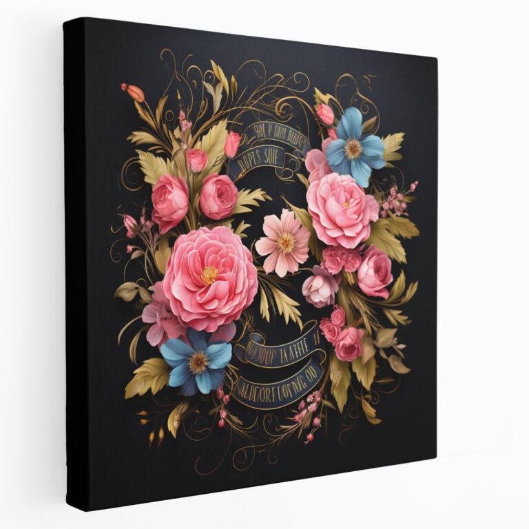 Motivierendes Leinwandbild: Motivierend Wandkunst Leinwandkunst Wachstum