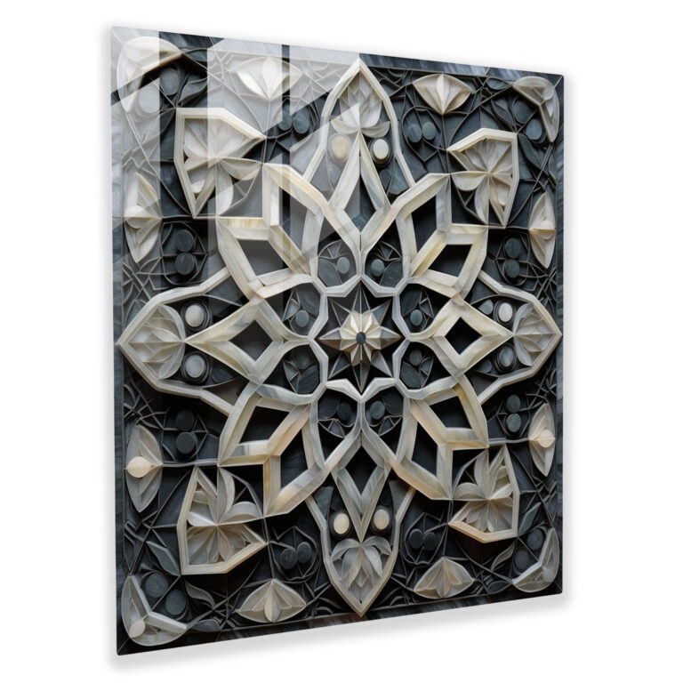 Moderne Marmor Kunst - Marmor Leinwandbild Glasbild Marmor Wohnkultur