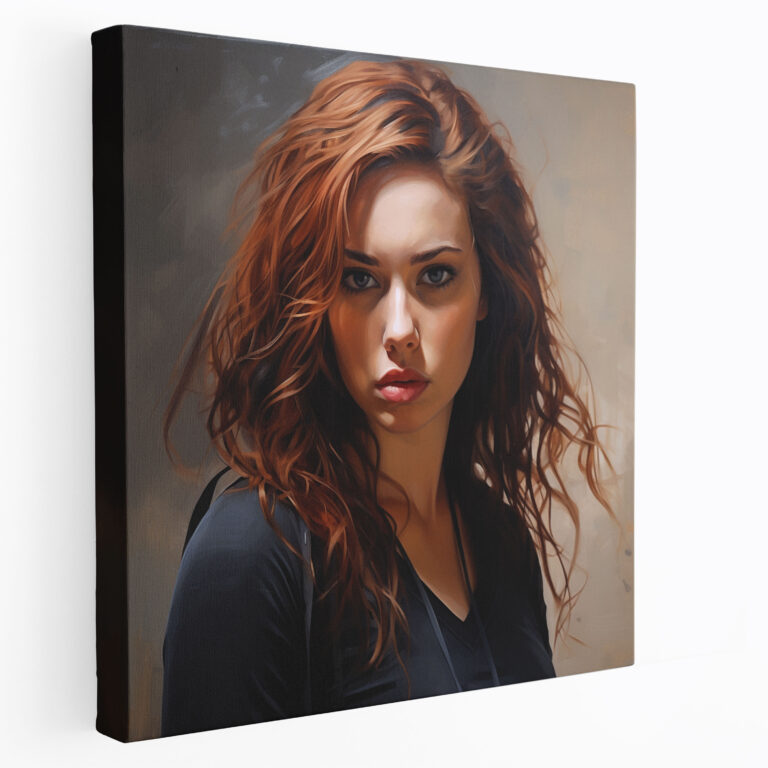 Realistisches Marvel Leinwandbild - Marvel Leinwandbild Realistisches Porträt
