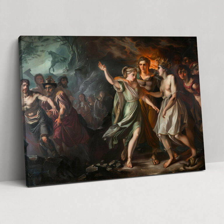 Leinwandbild Griechische Mythologie - Wandkunst