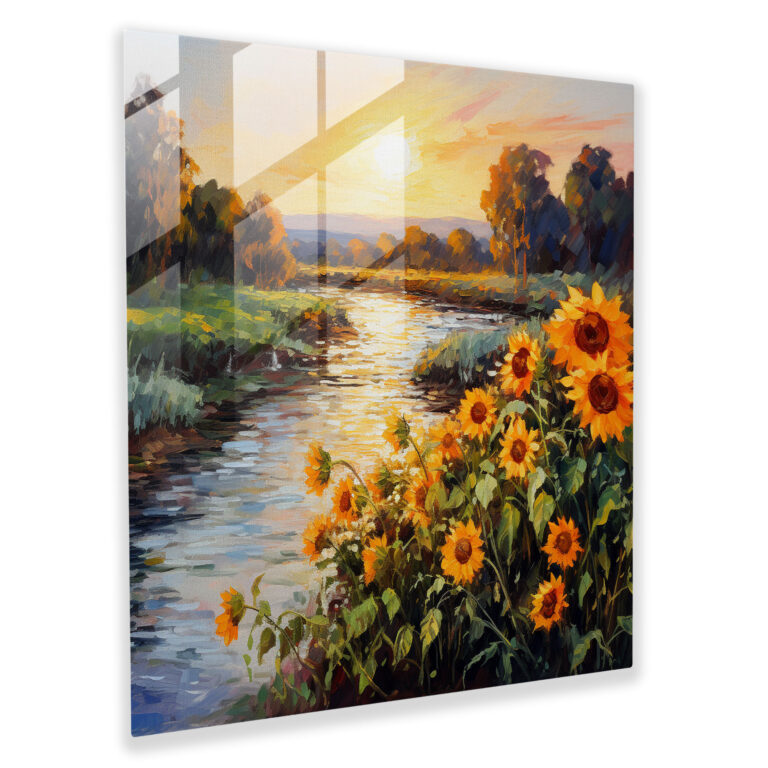 Glasbild Naturmelodie