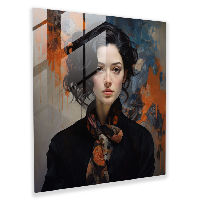 Ethereal Beauty Glasbild: Zeitlose Eleganz
