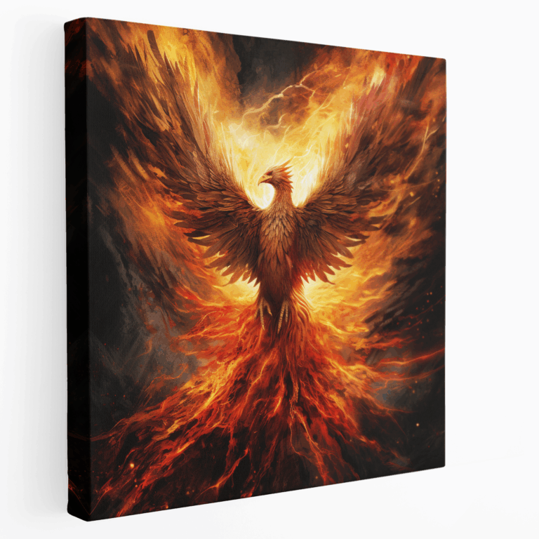 Robustes Phoenix Leinwandbild
