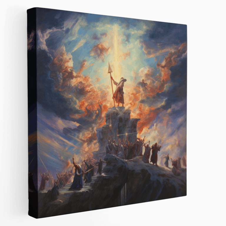 Leinwandbild Divine Gatherings
