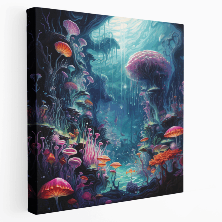 Verzaubertes Ozean Leinwandbild