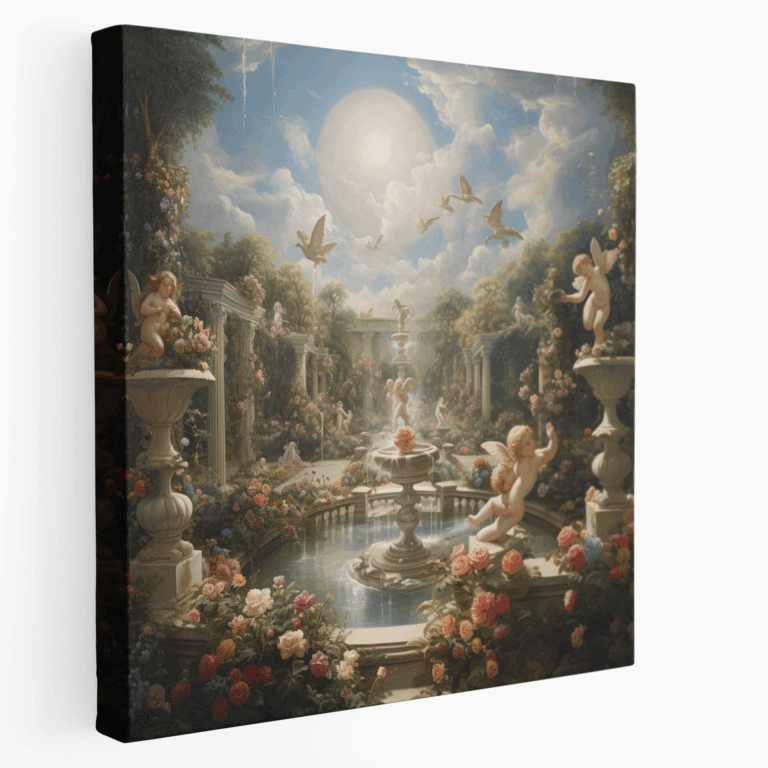 Garden of Mythos Leinwandbild