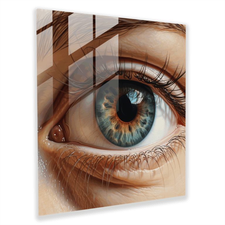 Faszinierende Glasbilder - Realistische Ölgemälde auf Glas - Inspirierende Wohnraumdekoration - Wanddekoration