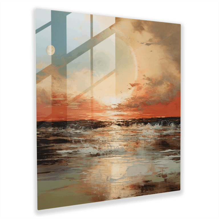 Harmonisches Spiegelglasbild