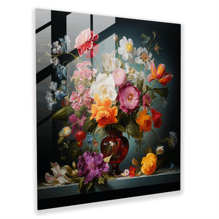 Glasbild Botanical Harmony