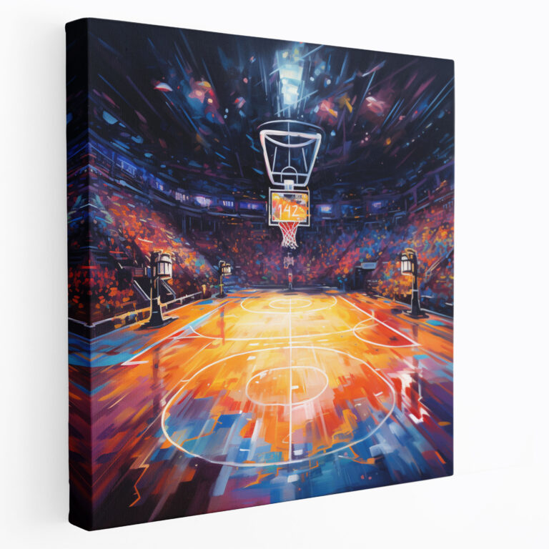 NBA Wandkunst - Spannendes Spiel - NBA Wanddekoration Wandkunst Wohnkultur