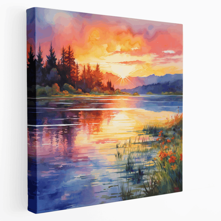 Leinwandbild Naturidylle