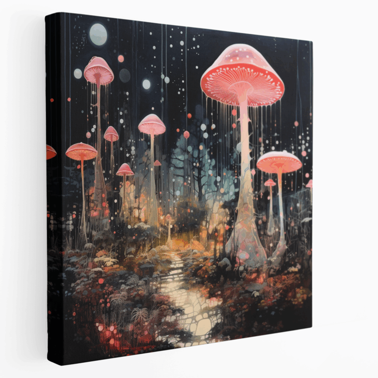 Verzauberter Wald Leinwandbild