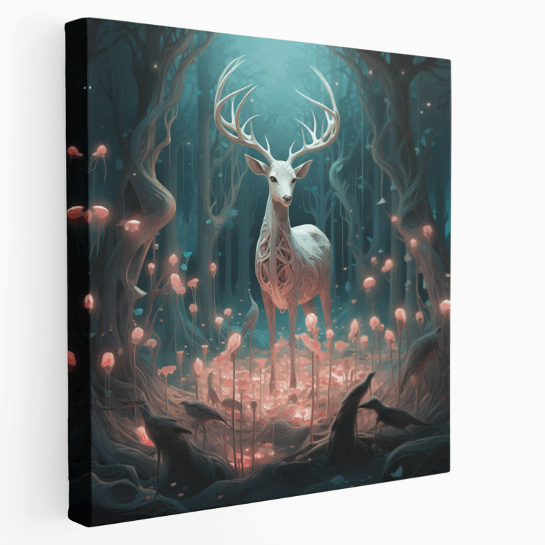 Verzauberter Wald Leinwandbild