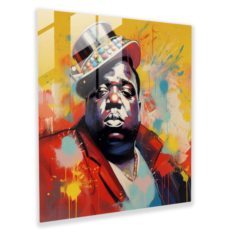 Notorious Big Wanddekoration Kunst - Notorious Big Wohn-Dekoration Straßenkunst Ikone Moderne Kunst